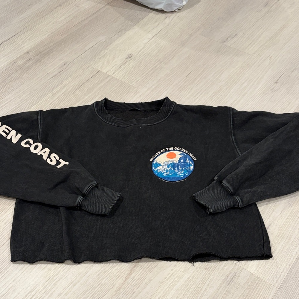 John Galt Cropped Crewneck